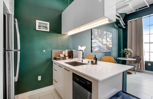 Downtown Los Angeles Apartment | NYC-Style Loft w/Rooftop Pool, Free Parking + Downtown Location