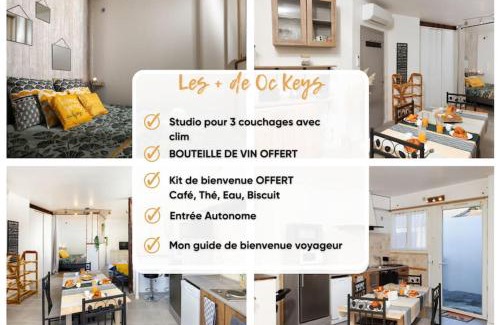 Villasavary Apartment | O villa* Studio avec clim et calme *Wifi*