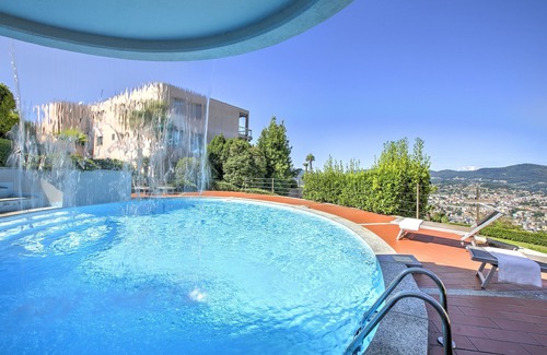Aldesago Apartment | Oasi Panoramica con piscina, Aldesago (Lugano), Switzerland