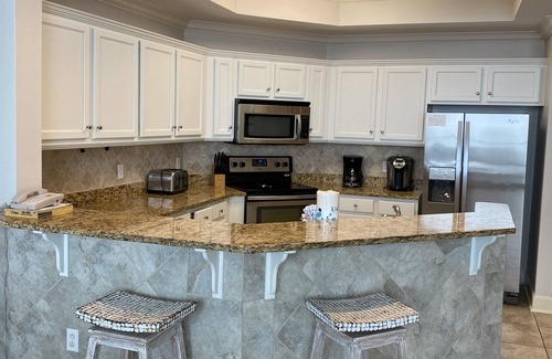 Orange Beach Condo | Oasis at Orange Beach 3BR 4 Bath Penthouse in Gulf Front w/Lazy River, Slide!