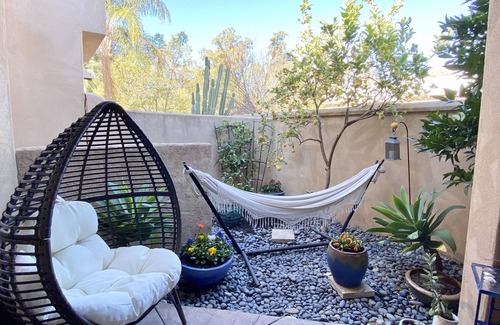 Ojai House | Oasis in Downtown Ojai "Casa del Oro" Spanish Mediterranean Townhome