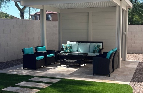 San Tan Valley House | Oasis Pool and Backyard! Johnson Ranch Golf Course