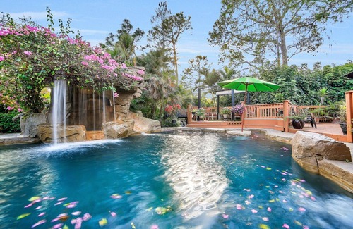 Rural Estates House | Oasis Resort-resort Spa/pool With Slide, Large Tiki Huts, And Garden Paths. Ahh!