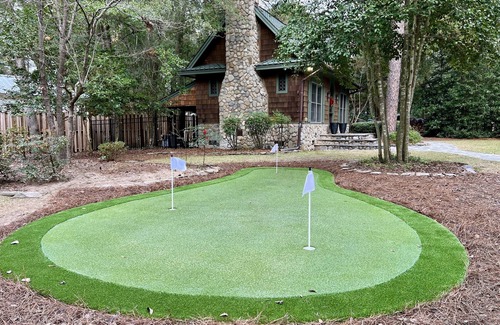Old Town House | Oasis: Walk to Village, Heated Pool, Putting Green,Fire Pit, Hot Tub, 3 houses