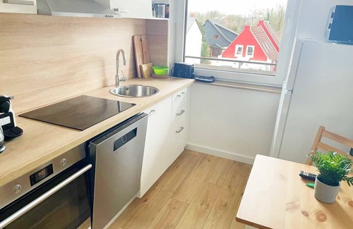 Oldenburg Apartment | Ob11 - Modernes 2 Zimmer Apartment mit Balkon in Oldenburg, 52qm, 2 Zimmer, Max. 4 Personen