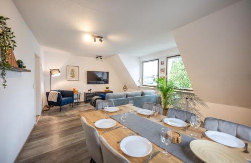 Urbar Apartment | Obere Rheinblick-Oase Komfort mit 2 SZ Balkon