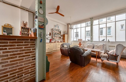 Quartier de la Folie-Mericourt Apartment | Oberkampf Malte - 2 BDR