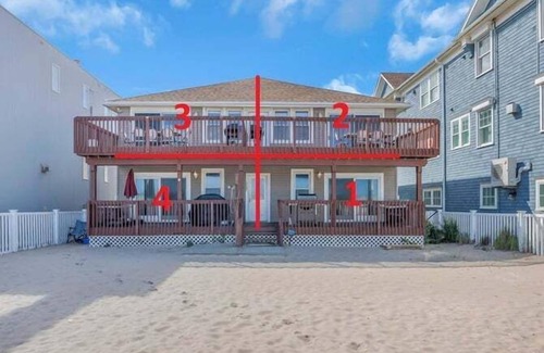 Point Pleasant Beach House | OCE13092 | Upper level Oceanfront Unit! Views of beach & Ocean, pets! -Shore Points Vacations