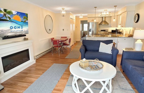 Midtown Ocean City Condo | Ocean Block and Ocean View 1 Bedroom Condo! Great midtown location less than a block from the beach and ocean! Summer View 404