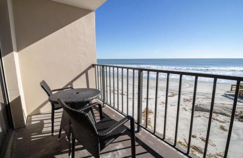 Litchfield by the Sea Apartment | Ocean Breeze Oceanfront Tower King Room 2nd Fl