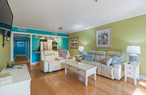 Briarcliffe Acres Condo | Ocean Creek Escape — 2BR Condo w/Beach Access, Pools & Endless Amenities!