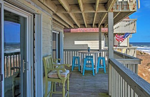 Kure Beach Apartment | Ocean Dunes Kure Beach Condo with Balcony and Pool