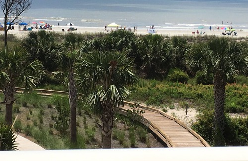 Hilton Head Island Condo | Ocean Dunes 305🌴270 Degree Direct Ocean Front+View With 2En Suite+King & 2Bikes