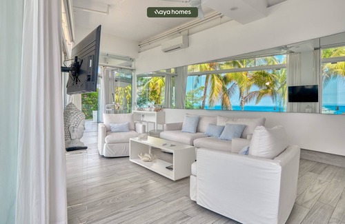 South Shore Hotel Area Condo | Ocean Front 2 Bedroom modern condo with huge floor to glass doors