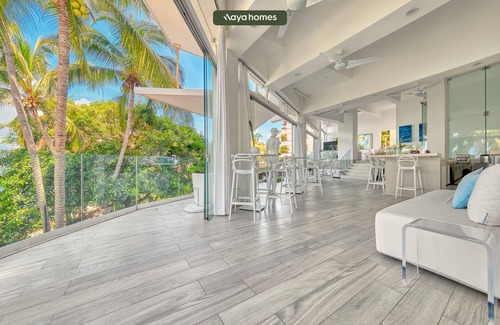 South Shore Hotel Area Condo | Ocean Front 2 Bedroom modern condo with huge floor to glass doors