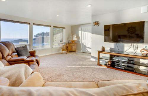 Depoe Bay Apartment | Ocean Front Condo! Spectacular Ocean Views! Walk to Everything!