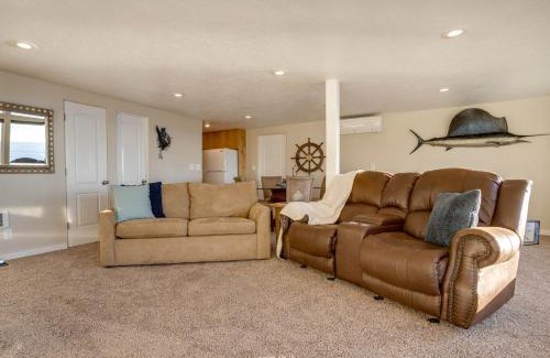 Depoe Bay Apartment | Ocean Front Condo! Spectacular Ocean Views! Walk to Everything!