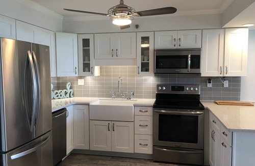 Seagrove Beach Condo | OCEAN FRONT CORNER UNIT 2 BEDROOM CONDO LOCATED 1 MILE FROM SEASIDE