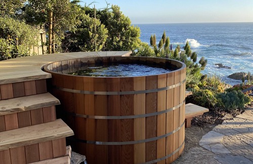 Carmel Riviera House | Ocean Front Home with Private Cove, Carmel. Sleeps 8