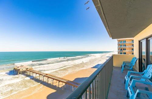 Daytona Beach Shores Apartment | Ocean Front Penthouse with Incredible Views! Sunglow Resort 1003 by Brightwild