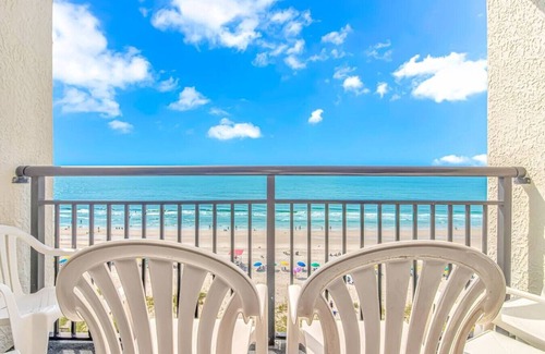 Myrtle Beach Condo | Ocean Front Seaside Serenity!