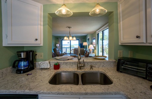 Oceanmarsh Subdivision Condo | Ocean Front Corner Villa with New Deck and Unobstructed Views