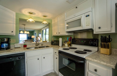 Oceanmarsh Subdivision Condo | Ocean Front Corner Villa with New Deck and Unobstructed Views