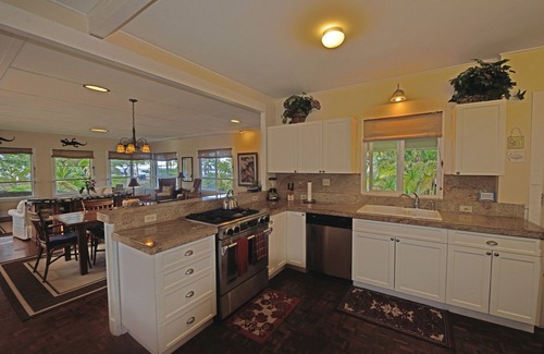 Hilo House | Ocean Frt.-Best Hilo Swim Lagoons, Turtles @ Richardsons Beach