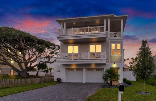 St. Augustine Beach House | Ocean Haven - Luxury Beach Home w Heated Pool