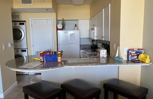 Panama City Beach Condo | Ocean & Large Pool Facing Beautiful Condo on 3rd floor with same floor parking