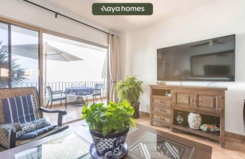 Emiliano Zapata Apartment | Ocean view 2Br Condo-Balcony-Beach-Pool