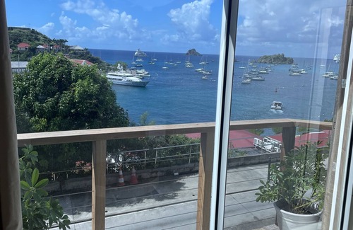 Corossol Apartment | Ocean-view apartment in central Gustavia, St Barth; steps from the beach