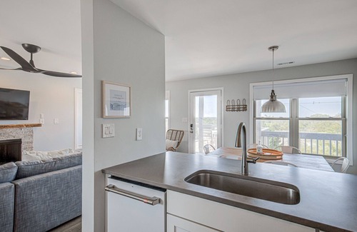 Topsail Beach House | Ocean-view duplex - dog-friendly - pool & beach access, central AC & W/D