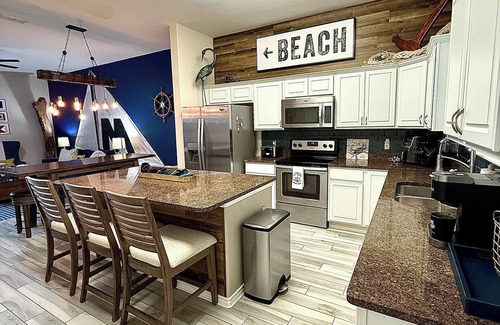 Corpus Christi House | Ocean View! Entire townhome.with balcony view overlooking the Gulf!