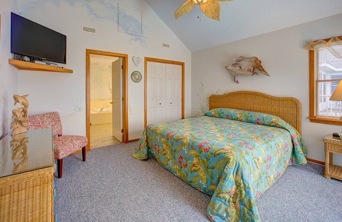 Avon House | Ocean view home with private pool, hot tub, decks & fast WiFi - near the beach