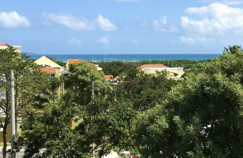 Machos Condo | Ocean view in this spacious resort-style condo.