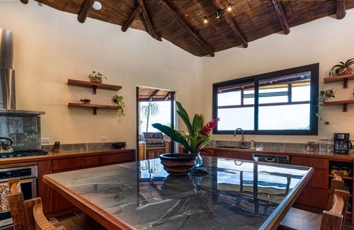 Dominicalito Villa | Ocean View Jungle Villa pool jacuzzi fibre optic near beaches concierge service