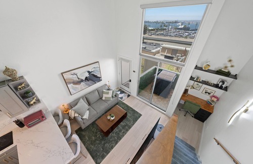 Harborview Condo | Ocean View Loft-Little Italy near Downtown/Gaslamp - Close to everything!
