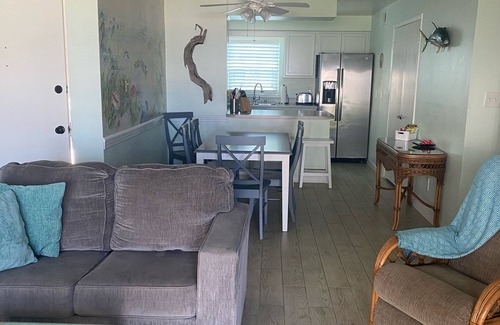 Sea Dunes Condo | Ocean View, Pool Front, Ground Level Condo REMODELED!