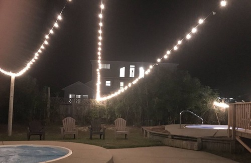 Sandbridge House | Ocean View, Pool, 8 ft in-ground hot tub, located at the peaceful north end