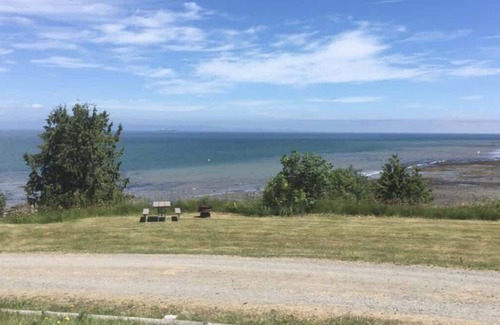 Port Angeles RV Rental | Ocean View Tent Site T4