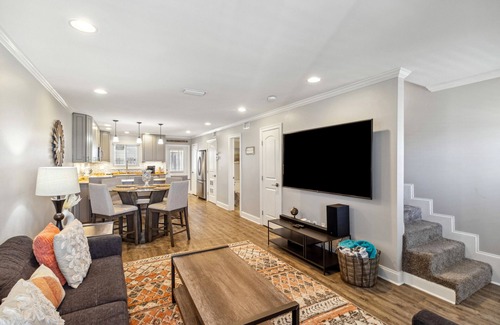 Port St. Joe House | Ocean-view townhouse across street from beach with patio, W/D, streaming, AC