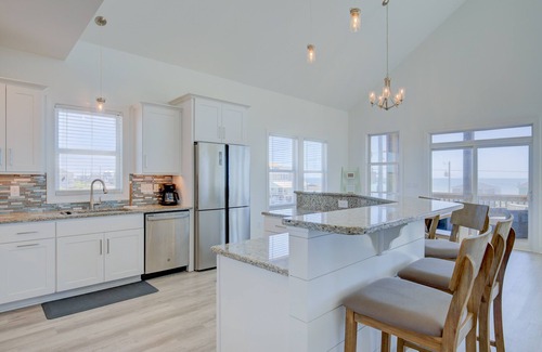 Ocean City Beach House | Ocean-view beach home - private hot tub, elevator, chef's kitchen - dog-friendly