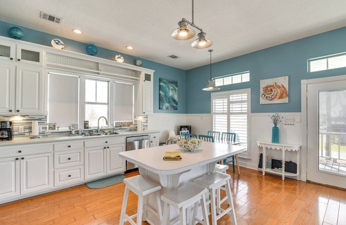 Surfside Beach House | Ocean Views: Pet-Friendly Surfside Beach Gem