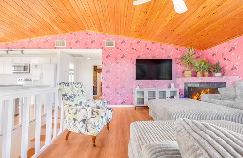 Butler Beach House | Ocean Views! Private Pool! Fun Decor.