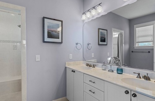 Long Beach House | Ocean views! Private pool and fenced in yard! It's A Shore Thing!