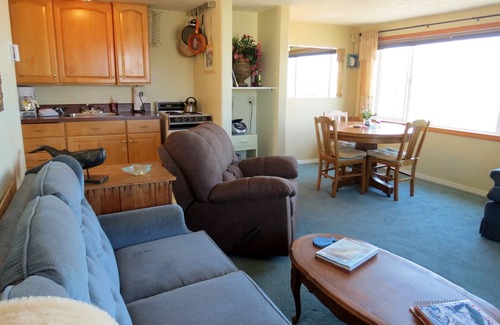 Nelscott Condo | Ocean views! Stair-free Beach Access! Shared Hot Tub! WiFi!