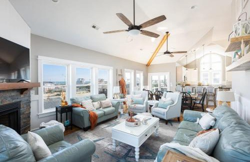 Colington House | Ocean Views Steps To Beach 5bd Luxury Home
