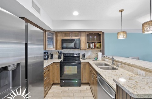 St. Augustine Beach Condo | Ocean Villas 15 Updated Condo with Ocean view, pet friendly