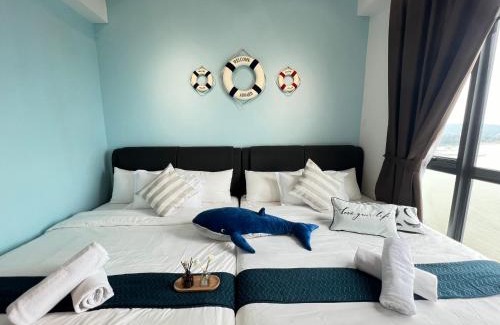 Kuantan Apartment | OceanBay2 Seaview 6PAX Studio Netflix A-18-12